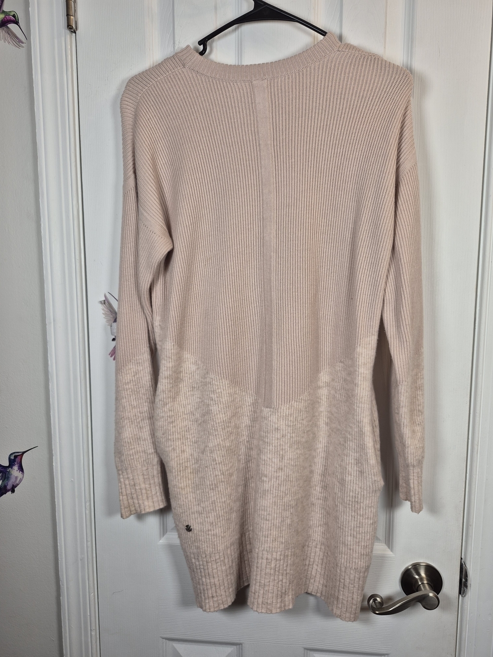 ​Lululemon Restful Intention Sweater Tunic Pink Cashmere Blend Balletcore - Picture 2 of 4